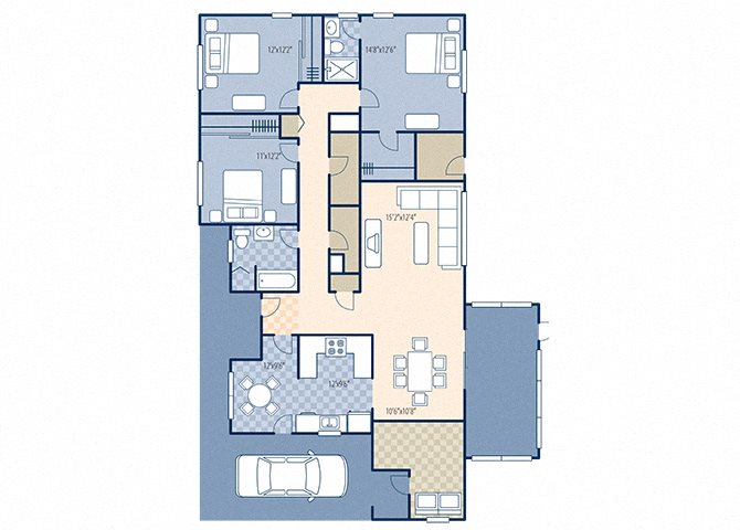 Capehart 3x2 1675